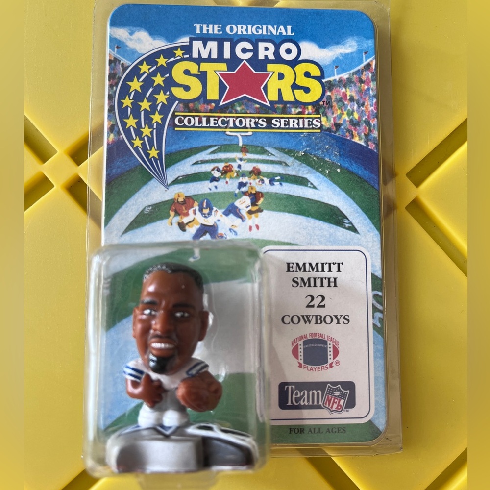 1994 Micro Stars Emmitt Smith Mini Statue